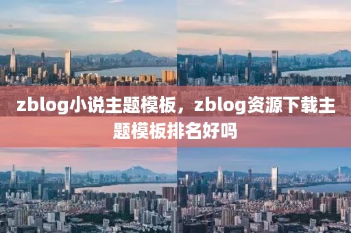 zblog小说主题模板，zblog资源下载主题模板排名好吗