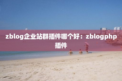 zblog企业站群插件哪个好：zblogphp插件